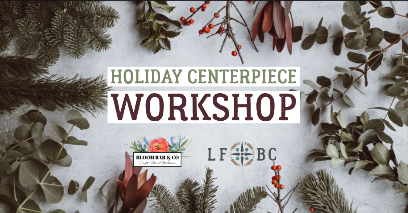 bloom bar & co build your own bouquet educational workshop marketing cover image